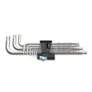 Wera 3950/9 Hex-Plus Stainless 1 Winkelschlüsselsatz metrisch Edelstahl 9tlg. - 022720