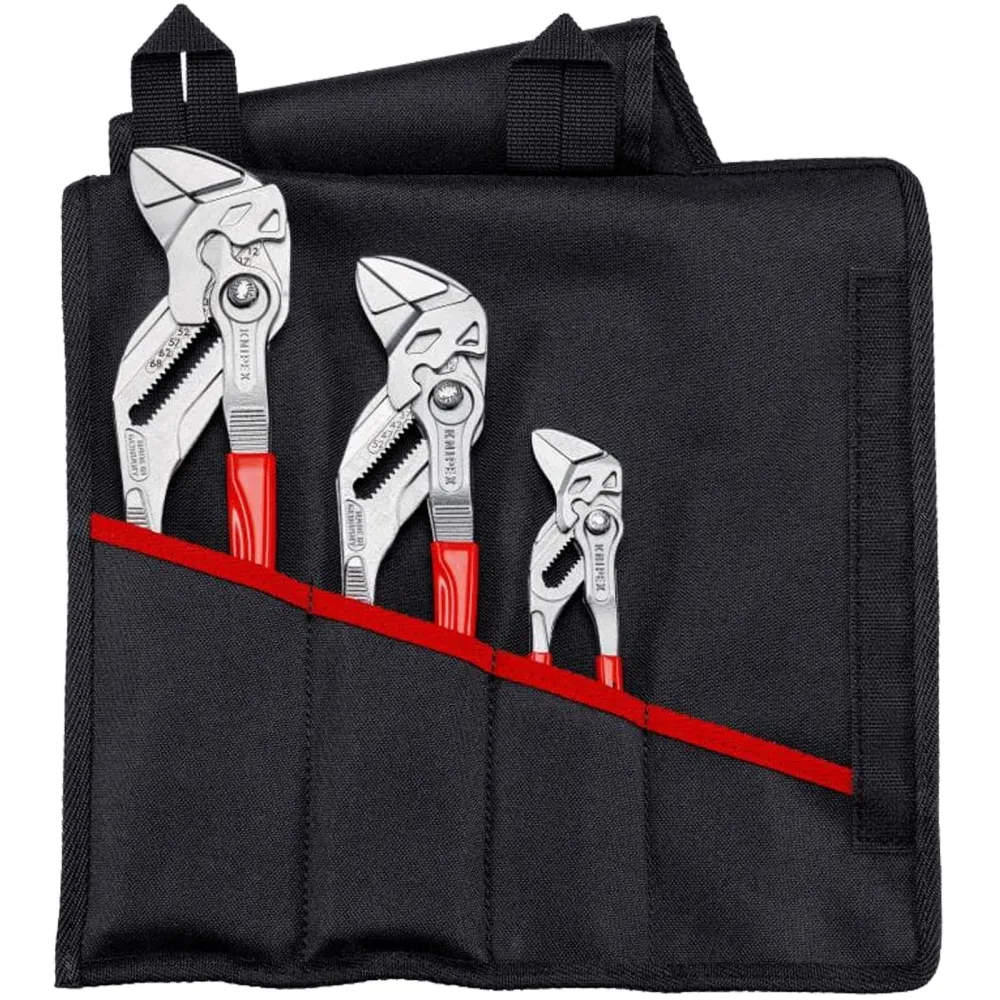 Knipex Zangenschlüssel-Set 3tlg. Tasche - 001955S7